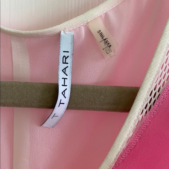 T Tahari Fergie dress in Pink (Sweet Melon) S - Picture 5 of 7